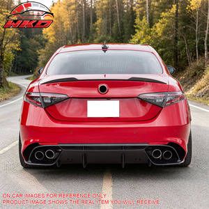 Alerón Trasero Estilo OE para Alfa Romeo Giulia 2017-2026, Impresión de Fibra de Carbono - Product Image 2