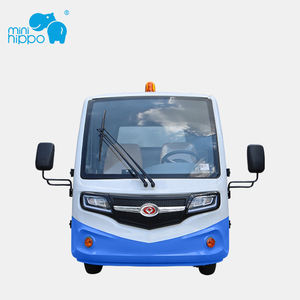 รถบรรทุกขยะไฟฟ้าแบบเทข้าง รุ่น Mini Hippo TRS3840-1 สำหรับงานหนัก อุปกรณ์สำหรับงานสุขาภิบาลในเขตเทศบาล - Product Image 5