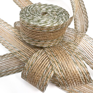 Colorful Yarn Natural Burlap <strong>Ribbon</strong> for Wedding Party Wrapping Gifts <strong>Easter</strong> Christmas Holiday Decoration - Product Image 5