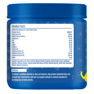 OEM 10 in 1 Multivitamin Soft Chews for Dogs & Cats-High-<b>Protein</b> Joint & Digestive Health 120 Count - Product Image 2