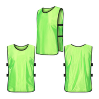 Maillots de football avec logo personnalisé, gilet d'entraînement en maille de style supérieur, uniforme de football pour adultes, enfants, bavoirs de nom d'équipe, badges de sport d'été