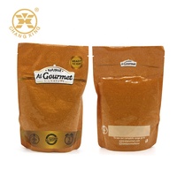 Sachet Doypack personnalisé pour sardines en sauce, emballage alimentaire pour cuisson à haute température, compatible micro-ondes, pour aliments prêts à consommer