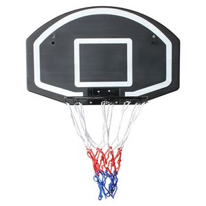 Aro de baloncesto para interiores DB para todo tipo de clima, 28,5x18 pulgadas, tablero trasero inastillable, diseño plegable, malla duradera para todo tipo de clima - Product Image 1