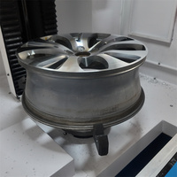 Nouvelles machines de tournage CNC de réparation de jantes de type supérieur CKL-26Q pour le retouillage des jantes en alliage, coupe diamant