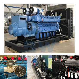 Générateur à gaz Yuchai 80KW-1350KW à prix direct usine, type méthane biogaz avec ATS (commutateur automatique), groupe électrogène industriel de secours - Product Image 3