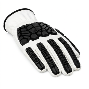 ถุงมือกันกระแทก MUBASHAR PRO GRIP INTERNATIONAL มาตรฐาน EN388/ANSI ระดับการป้องกันการบาด 4  พร้อมเคลือบไนไตรล์ที่ฝ่ามือ  บุภายในด้วยเส้นใย HPPE ผสมโพลีเอสเตอร์ - Product Image 1