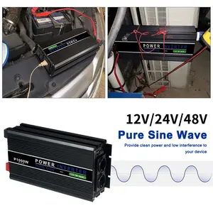 Pure Sine Wave Off Grid 500W Solar Power Inverter Car Inverter On-board Inverter Converter