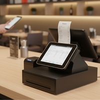 Rollo de papel térmico para recibos de 3 1/8" × 230, rollo de papel para caja registradora, papel para recibos POS para tickets de compras en supermercados