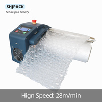 Machine automatique à coussins d'air haute vitesse 28 m/min pour le remplissage de vide, l'emballage à bulles et la protection amortissante (tension large bande 110-220 V)
