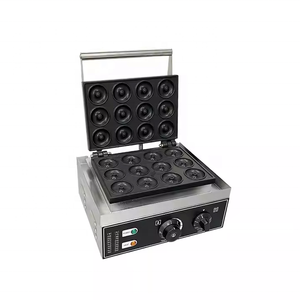 Nueva Máquina Eléctrica Comercial para Donuts con Revestimiento Antiadherente y Calentamiento de Doble Cara para Uso en Panaderías, Alta Eficiencia, para Donuts a Base de Harina - Product Image 2