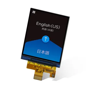 Toppfoison 1.54英寸方形240*240 Rgb电容式触摸屏面板可选1.54英寸小型薄膜晶体管Ips液晶显示模块支持原始设备制造商