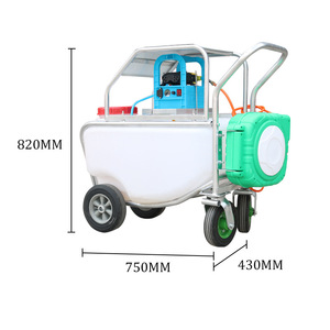 เครื่องพ่นยาไฟฟ้าแบบมือถือ 750x430x820 มม. ความจุ 20 กก. สำหรับใช้ในฟาร์ม - Product Image 1