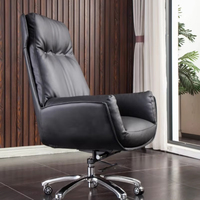 Chaise de bureau moderne à dossier haut ergonomique, chaise de direction pivotante en tissu, chaise de conférence, mobilier de bureau