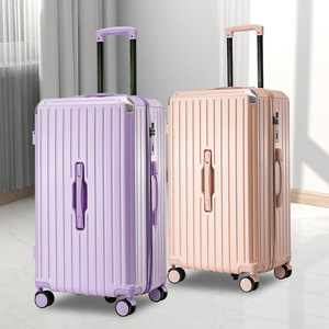 <b>Suitcase</b> Trolley Case 24 28 32 Inch With Spinner Wheels Combination <b>Lock</b> Lightweight Travel Bag For Women Men Students Unisex - Product Image 1