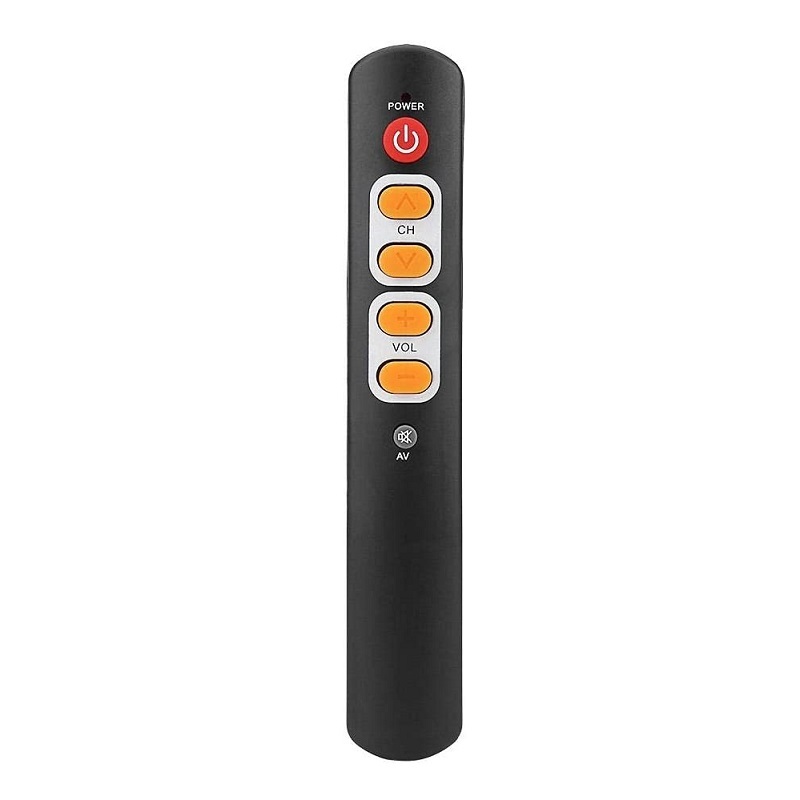 Learning <strong>Remote</strong> <strong>Control</strong> with Big Buttons 6 Keys <strong>Universal</strong> <strong>Remote</strong> <strong>Control</strong> <strong>Smart</strong> Controller for TV STB DVD <strong>DVB</strong> HiFi VCR