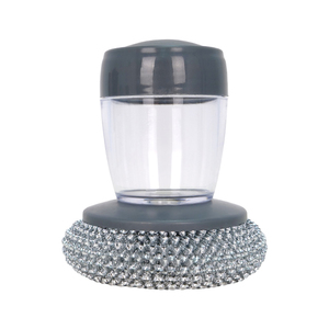 Non-Scratch PET Steel Scrubber - Detachable Kitchen Cleaning <strong>Brush</strong> For Pots Pans Safe For Non-Stick Surfaces Cleaning <strong>Brush</strong> - Product Image 2