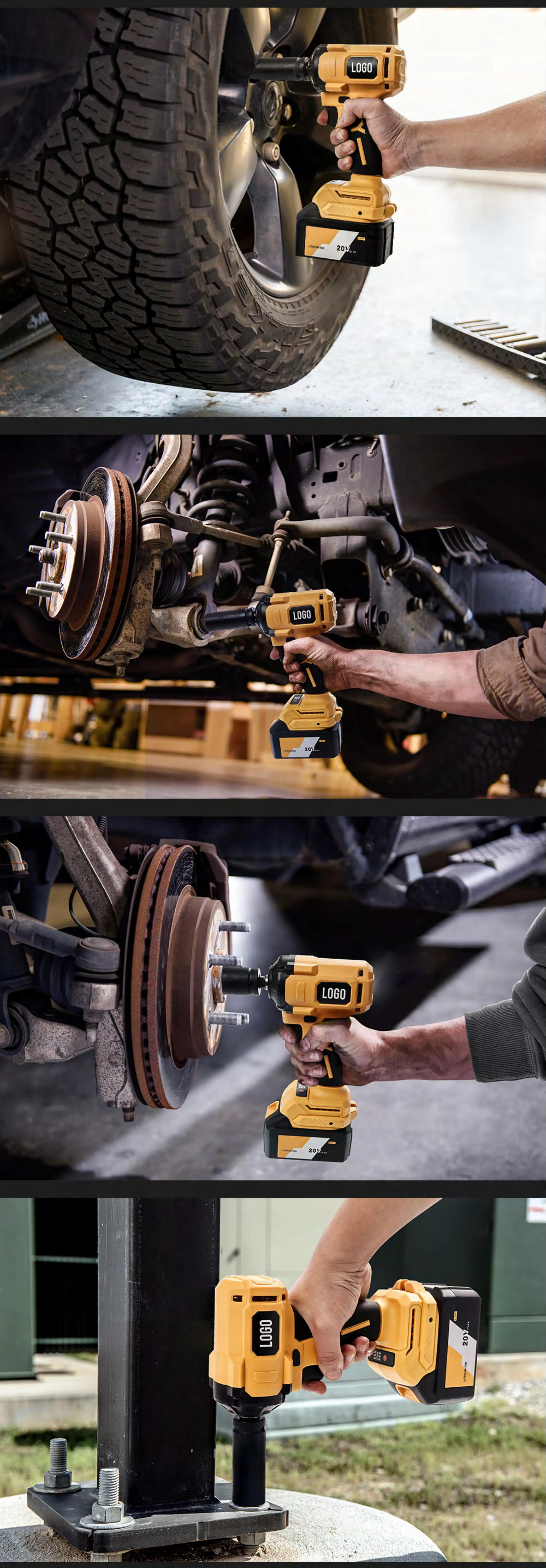 مفتاح براغي كهربائي متعدد الوظائف للسيارة بسعر المصنع HF2306 مجموعة أدوات شاملة لإصلاح السيارة