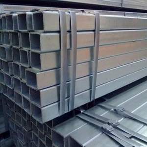 Tube carré en acier galvanisé à chaud 4x4 pouces 0,375 pouces, robuste, pour support structurel et fondations d'équipements lourds - Product Image 1