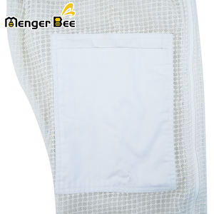 Meilleur prix costume de protection des abeilles vêtements d'apiculteur ventilés anti-piqûre costume d'apiculture en maille à 3 couches avec voile - Product Image 3
