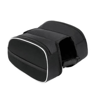 Bicycle <b>Frame</b> Bag Medium Size Waterproof Cycling Accessory <b>Black</b> 19x12.5x6cm - Product Image 1