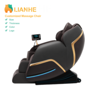 Fauteuil de massage électrique intelligent AI inclinable SL Zéro Gravité Shiatsu 4D avec massage des pieds et compresse chaude – Économique