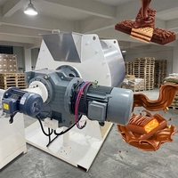 Machine de raffinage et de conchage du chocolat au lait et à la farine de haute qualité, nouvelle, à prix d'usine, avec une productivité élevée - Marque Auris