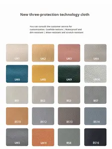 <span class=keywords><strong>Canapé</strong></span> de salon nordique moderne en cachemire de forme irrégulière pour les centres commerciaux, les hôtels, les halls d'accueil et les zones de loisirs - Product Image 6