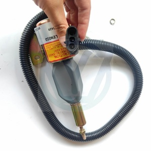 CYJ 3935429 Fuel Shutoff <b>Switch</b> Fits R215-7, R220-5/7, DH220-5/7, E200B; Engines: 6BT5.9, 6BTA5.9, 4BT3.9, ISB, QSB6.7 - Product Image 4