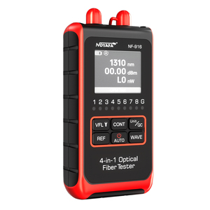 NOYAFA NF-916 เครื่องทดสอบไฟเบอร์ออปติก 4-in-1 พร้อมพอร์ต SC รองรับการใช้งาน 10 ความยาวคลื่นสำหรับอุปกรณ์ไฟเบอร์ SM และ MM - Product Image 2