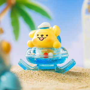 Yu Mo Craft Summer Puppy Party Caja Sorpresa Figura de Resina 8 Bases + 1 Juguete Coleccionable Oculto Regalo para Decoración del Hogar - Product Image 4