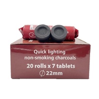 YKS factory 22mm 27mm grèce église charbon éclairage instantané charbon pour encens