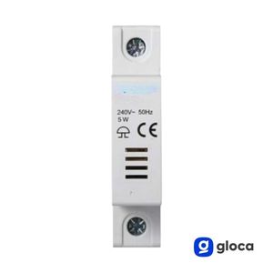 Campana de riel DIN Gloca de 240V 5W para paneles eléctricos - Product Image 4