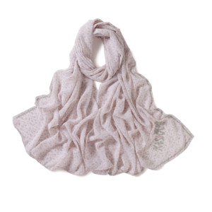 Hijab Muslim Wanita Premium Malaysia, Syal Panjang <span class=keywords><strong>Chiffon</strong></span> Bermotif, Berhias Berlian Rhinestone Berkilau - Product Image 4