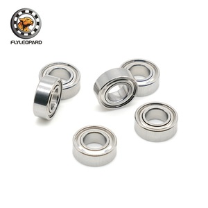 Roulement à billes à gorge profonde en acier inoxydable Flyleopard S687ZZ 7x14x5mm ABEC-9, roulement miniature à étanchéité métallique - Product Image 5