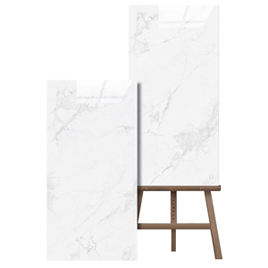Azulejos de Pared Interiores de Cerámica <span class=keywords><strong>Blanca</strong></span> de Lujo, 600x1200mm, Brillantes, 8MM de Grosor, Resistentes al Desgaste, Imitación Ladrillo Moderno, Porcelana para Escuelas - Product Image 1