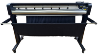 Plotter de Corte de Vinilo y Papel con Pantalla Táctil de 65'' GF-1661SFT, Motor Servo, Corte Automático de Contorno y Cámara