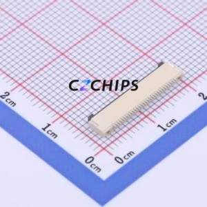 FPC-0.5FX-30PWBH15 FFC/FPC Connector SMD,P=0.5mm Connector Flip Cover Type Bottom Contact 30P 0.5mm - Product Image 2