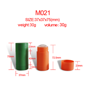 M021 Mỹ Phẩm 1Oz Rõ Ràng Rỗng Gel Vòng Khử Mùi Stick Container 30Ml 50Ml 75Ml 15 Gam Twist Ống Dưới Điền Bán Buôn - Product Image 6