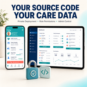 การพัฒนาแอปพลิเคชันดูแลผู้สูงอายุระดับมืออาชีพสำหรับ IOS และ Android พร้อมฟังก์ชันตรวจสอบสุขภาพและเตือนการใช้ยา LionCreate - Product Image 5