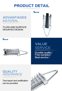 <span class=keywords><strong>Pince</strong></span> à compensés de câble de haute tension, suspension linéaire - Product Image 3