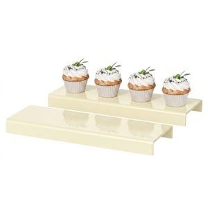 Présentoir en acrylique <span class=keywords><strong>MY</strong></span> en forme de U de 12x3.9x1 pouces pour comptoir, organisateur de rangement pour ustensiles de cuisine, cosmétiques, sacs – Seulement une pièce - Product Image 5