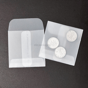 Busta <span class=keywords><strong>di</strong></span> <span class=keywords><strong>Carta</strong></span> Velina Traslucida <span class=keywords><strong>di</strong></span> Lusso Personalizzata per Gioielli con Logo, Confezione Mini Busta - Product Image 2