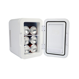 Nouveau design 8L voiture <span class=keywords><strong>mini</strong></span> réfrigérateur 3 couches réfrigérateur portable idéal pour les soins de la peau aliments médicaments lait maternel maison pour voiture - Product Image 4