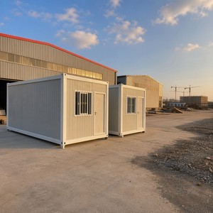 Casas Prefabricadas Modernas de Bajo Costo, Portátiles, Listas para Usar, de 20 pies y 40 pies, Tipo Contenedor Marítimo, para Oficina - Product Image 1
