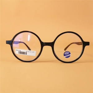 새로운 스타일의 남녀 대형 라운드 안티 블루 라이트 컴퓨터 눈 레트로 광학 프레임 PC 안경 - Product Image 4