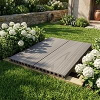 Planches de terrasse antidérapantes creuses pour les zones de piscine