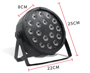 Sistema de iluminación para DJ de Club interior, iluminación Led, 18 Uds. * 10W Rgbw 4 en 1, Control Dmx, luz Par para escenario, discoteca y fiestas en casa - Product Image 2