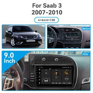 Autos tereo 9''Zoll Carplay für Saab <span class=keywords><strong>3</strong></span> 2007-2010 Auto GPS Navigation Multimedia Video Player Co-<span class=keywords><strong>Pilot</strong></span> Passagiere Display Head Unit - Product Image 2