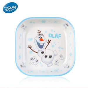 Disney Frozen Stitch Donald Duck <span class=keywords><strong>Mickey</strong></span> McQueen Ensemble d'assiettes à dîner et à salade en mélamine pour enfants <span class=keywords><strong>Vaisselle</strong></span> de salle à manger pour enfants - Product Image 3