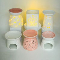 Vente chaude Brûleur d'encens personnalisé en céramique, chauffe-cire, diffuseur d'huiles essentielles en céramique, porte-bougie, diffuseur de parfum pour la maison, la chambre à coucher